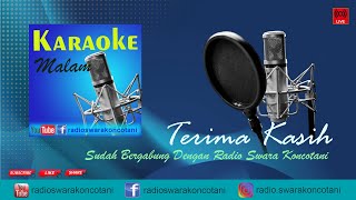 KARAOKE MALAM RADIO SWARA KONCOTANI [upl. by Estus651]