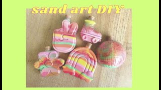 DIY Sand Art Five Below Arts and Crafts fun DIY project Toy Review [upl. by Lerrad810]