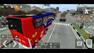 Bus Simulator Indonesia Guilin Daewoo GL6127HKC1 SuperLines Bus Test Drive [upl. by Ulda719]