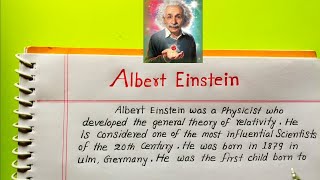 BiographyStory Of Albert Einstein  biography of Albert Einstein [upl. by Alatea371]