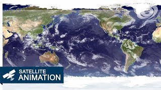 2008 Worldwide Satellite Animation [upl. by Esinek]