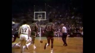 Dave Cowens steal the ball and Kareem Abdul Jabbar game winner  NBA Finals 1974 Game 6 [upl. by Behrens629]