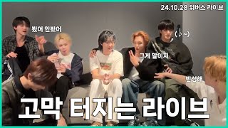 NCT DREAM 칠드림 이거지예 고막에서 피가 나며  드림 위버스 라이브 편집본 241027 [upl. by Selemas53]