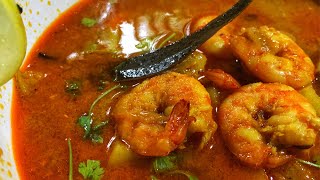 मालवणी कोळंबी  Prawns Curry  kolambi rassa [upl. by Amann]