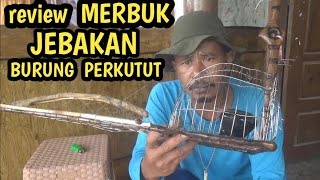 review merbuk terbaru sangkar pikat burung perkutut aotumatis [upl. by Pogue140]