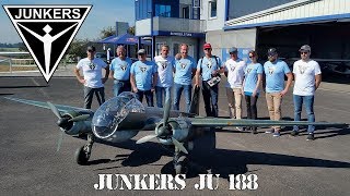 GIANT RC JUNKERS JU188 MAIDEN [upl. by Zamora]