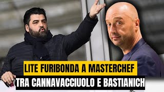 FUOCO E FIAMME A MASTERCHEF LITE FURIOSA TRA CANNAVACCIUOLO E BASTIANICH [upl. by Leirad]