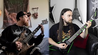 KRAANIUM  BLOB OF INHUMAN METAMORPHIC TRANSFUSION OFFICIAL GUITAR PLAYTHROUGH 2020 SW EXCLUSIVE [upl. by Acker899]