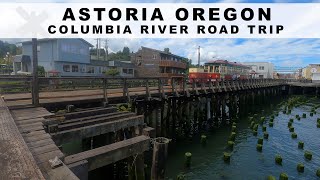 Astoria Oregon  Columbia River Road Trip [upl. by Esital649]