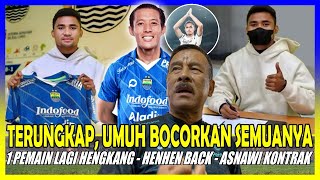 ✍️ HENGKANG LAGI HENHEN IS BACK ASNAWI KONTRAK❗TOP 3 KABAR PERSIB TERBARU HARI INI JUMAT 101123 [upl. by Notterb]