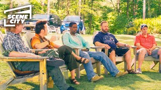 Grown Ups Rope Swing Fail Adam Sandler Chris Rock Kevin James 4K HD Clip [upl. by Anisamot]