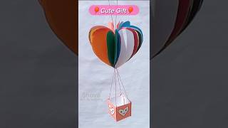 I watch this video 100 times🎈 shorts diy satisfying craft giftideas cute creative asmrart [upl. by Tiebout326]