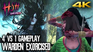 HOME SWEET HOME ONLINE  WARDEN EXORCISED 4 Vs 1 Visitor Gameplay  Thailand DBD 4K 60FPS [upl. by Atteuqal69]