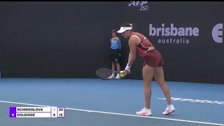 Caroline Dolehide 🇺🇸 Vs Ann Karolina Schmiedlova 🇸🇰 Live Tennis Coverage WTA Brisbane 📰 🎙️ [upl. by Coretta466]