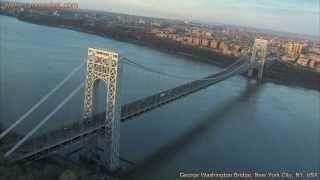 George Washington Bridge New York City NY USA Collage Video  youtubecomtanvideo11 [upl. by Jeannine345]