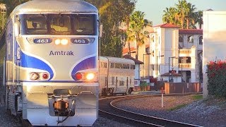 Amtrak amp Metrolink action in Santa Ana CA December 20th 2013 [upl. by Bausch]