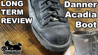 Danner Acadia Boot Long Term Review as a Motorcycle Boot [upl. by Ahseem]