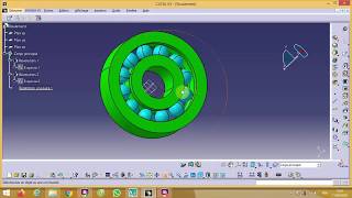 Conception des roulements sur CATIA V5 Animé par Mr Belkherraz مركز التكوين المهني [upl. by Kcirttap]