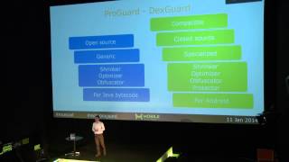 MCE 2014  Eric Lafortune  ProGuard Optimizer and Obfuscator in the Android SDK [upl. by Eirellav]