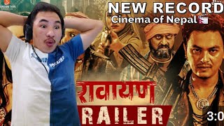 RAWAYAN l Movie Official Trailer ll paul Shah Pooja Sharma  Reacting Video l [upl. by Richella]