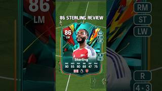 86 Sterling Review in EA Sports FC 25 shorts short fc25 eafc25 fifa ultimateteam sterling [upl. by Annasoh731]