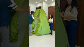 Tent mein ghost 👻😂PriyalKukreja subscribe Dushyantkukreja [upl. by Warfold911]