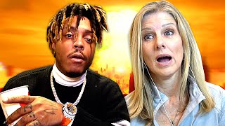 Mom Reacts to Juice WRLD  Burn Official Music Video [upl. by Aikemahs]