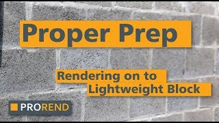 How To Render on to lightweight block [upl. by Pamella]