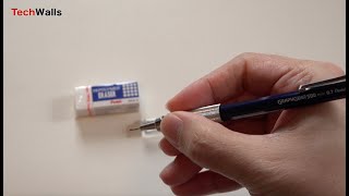 Pentel Graph Gear 500 Automatic Drafting Pencil 07mm Unboxing [upl. by Wiburg967]