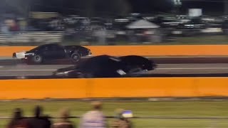 Street Outlaws  Ryan Martin wins 10K Small Tire Race in his Procharged Phoenix Camaro [upl. by Anaer995]