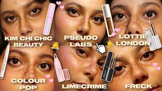 testing EVERY faux freckle product on the market so you dont have to づ｡◕‿‿◕｡づ [upl. by Eisoj]