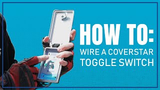 How to Wire a Coverstar Toggle Switch Leviton [upl. by Asserak]