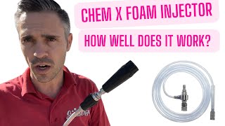 Testing out my new Chem X foam injector [upl. by Atikihc]