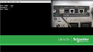 Network Management Card Password Reset Procedure  Schneider Electric [upl. by Griz]