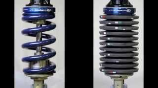 Coil Spring amp Bellows Spring Compared  Sideload amp Suspension Friction [upl. by Leasia328]