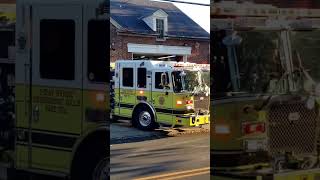 Penn Wynne Fire Company Engine 21 Returning [upl. by Truk452]