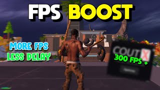 Best Optimization For Fortnite Chapter 4 SEASON 4 FPS Boost  Low Delay [upl. by Giarc]