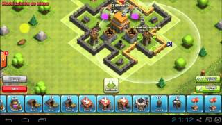 CoC Base TH5  Anti Giants arks barbarians  AvaCraft [upl. by Earehc]