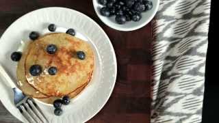 Amazing 3Ingredient Pancakes for One  Cooking Light [upl. by Elleirda892]