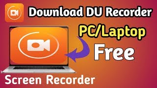 How to download du Recorder in pcdu Recorder ko laptop main kese download krebest Recorder for pc [upl. by Eelyam]