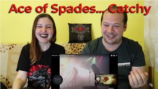 Couple reacts to MOTORHEAD  Ace of Spades Official video [upl. by Lynn]