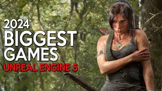 Biggest Games in UNREAL ENGINE 5 with ULTRA REALISTIC Graphics coming out in 2024 [upl. by Krauss]