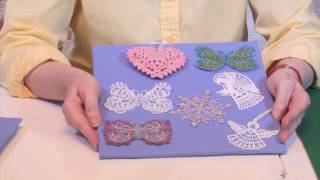 How to Machine Embroider FreeStanding Lace [upl. by Eedak]