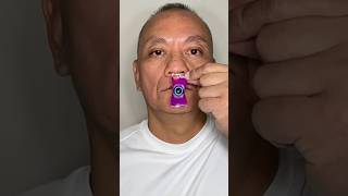 👂🏻ASMR AMOS BUBBLE GUM EYEBALL CANDY GRAPE FLAVOR AND EATING SOUNDS👂🏻asmrshorts [upl. by Adnoek]