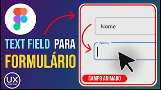 Como criar um INPUT FIELD para seu FORMULÁRIO no Figma [upl. by Johannessen630]