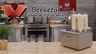 Beeketal Gläserpoliermaschine Glaspoliermaschine Heißluftgebläse Glaspolierer [upl. by Ahtelahs517]