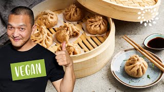 Dim Sum Gefüllte Teigtaschen Rezept  Vegan [upl. by Alika731]