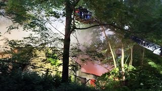 Livestream aus Potsdam  Großbrand in Teltower Vorstadt [upl. by Christi]