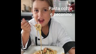 PASTA COZZE E PECORINO Ricetta buonissima [upl. by Netaf]