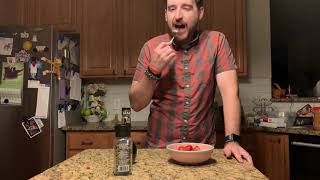 STRAWBERRIES AND BALSAMIC VINEGAR TIK TOK RECIPE REVIEW [upl. by Torre]